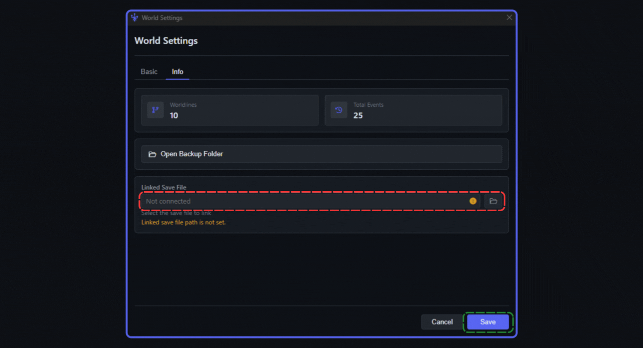 Import All Saves - Connect the real user's save file!