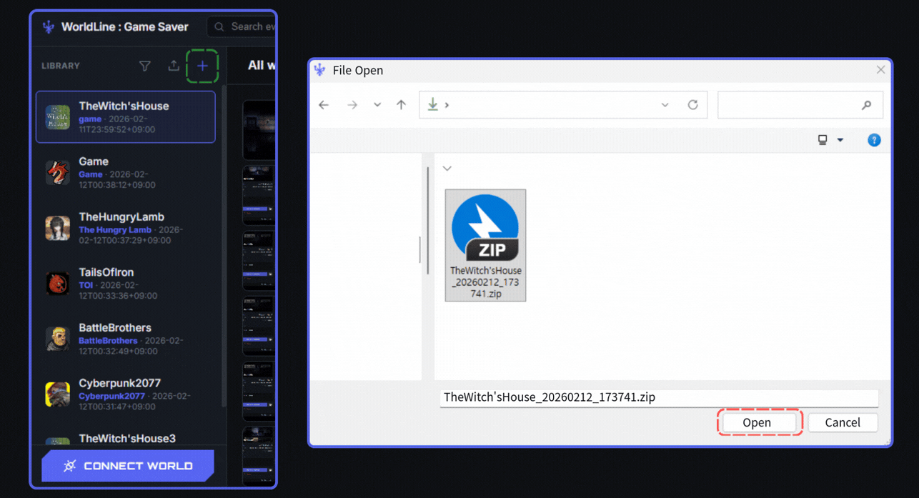 Import All Saves - Import all save files